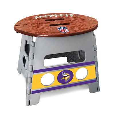 Officially Licensed NFL Minnesota Vikings 24 Barrel Top Side Table