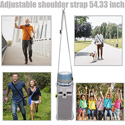 egghat 3Pcs Water Bottle Holder with Adjustable Shoulder Strap