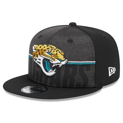 Youth New Era Camo Jacksonville Jaguars Trucker 9FIFTY Snapback Hat