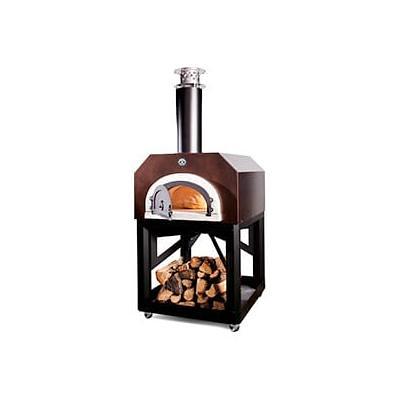 Chicago Brick Oven Mobile Wood Burning Pizza Oven; Copper