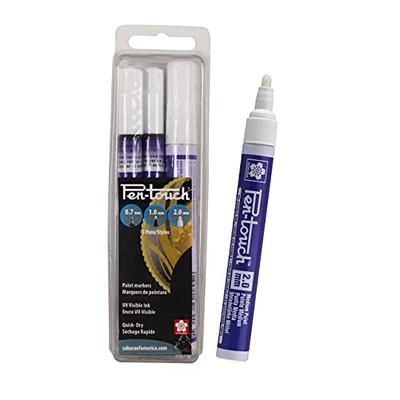 Blacklight Reactive Invisible UV Ink Marker Pen Large 3 Section Blue R –  DirectGlow LLC