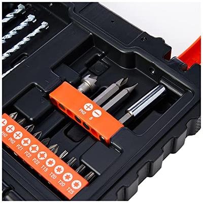 BLACK+DECKER Steel Screw Driving Set (42-Piece) BDA42SD - The Home