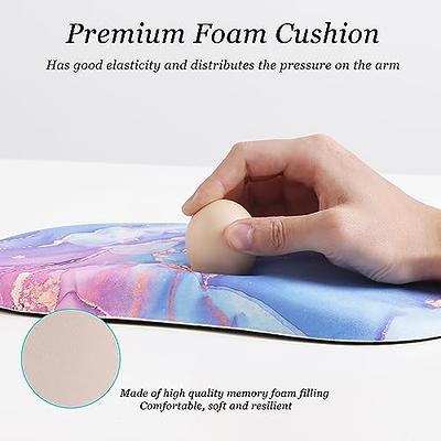 HUEILM Ergonomic Mouse Pad Wrist Support,Pain Relief Mouse Pads