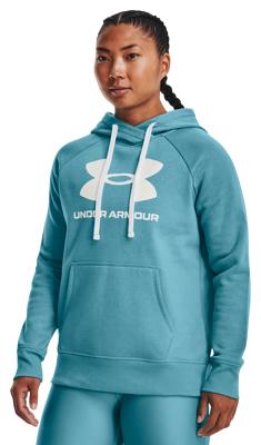 Under Armour Rival Fleece Logo Raglan Long-Sleeve Hoodie for