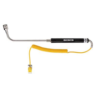 k-Type Thermocouple Thermometer with Angled High Temperature Surface Probe