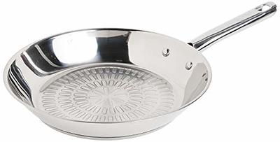 Vigor SS3 Series 7 Qt. Tri-Ply Stainless Steel Sauce Pan with Cover and  Helper Handle