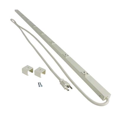 Legrand Wiremold CordMate 5-ft x 0.56-in PVC Ivory Straight Channel Cord  Cover in the Cord Covers & Organizers department at
