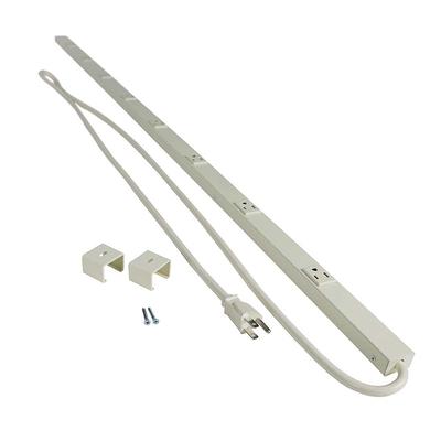 Legrand Wiremold CordMate 5-ft x 0.56-in PVC Ivory Straight