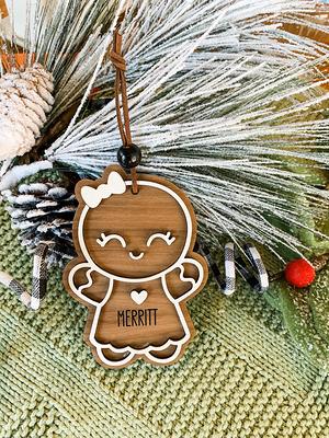 Personalized Baking Christmas Ornament