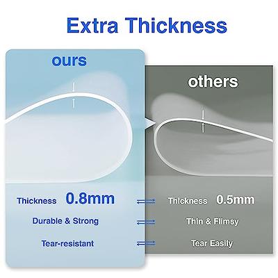 Transparent Silicone Pad Clear Mat Resin Pad Non-Slip Heat Resistant  Reusable Sticky Plate For UV