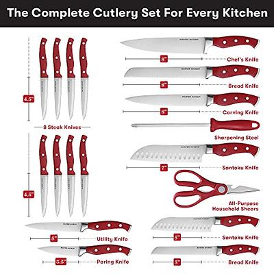 Master Maison Supreme Series 11-Piece Kitchen Knife Set With