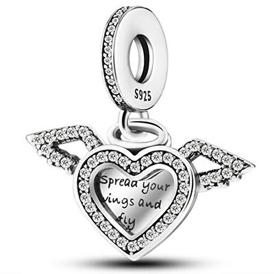Five Little Birds Girls' Jewelry Charms - A to M 0.38'' Sterling