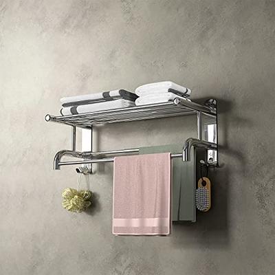 Stainless Steel 304 Grade Towel Rack for Bathroom Shelf Towel Bar Holder  Wall Mounted Hanger