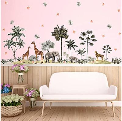 Nursery Wall Stickers, Jungle Animal Wall Stickers, Safari Wall Stickers,  Safari wall decals, Jungle Stickers For Walls, Safari Wallpaper