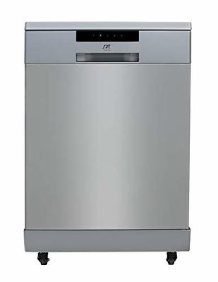 IAGREEA Portable Countertop Dishwasher, No Hookup Needed, Compact  Dishwasher With 5-Liter Built-in Water Tank,5 Programs, 360° Dual Spray