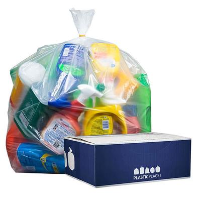 Plasticplace 7-10 Gallon High Density Trash Bags, 1000 Count