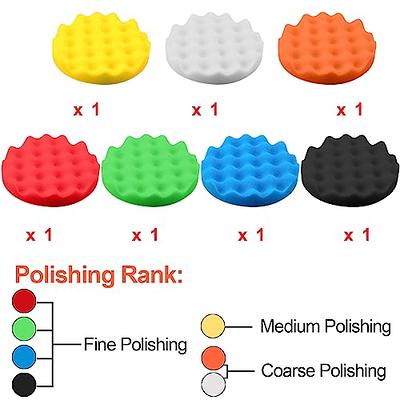 Car Polishing Buffing Pad Auto Pad Kit Buffer + Drill Adapter Polisher  4inch