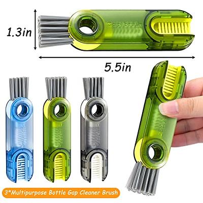 3 Pcs 3 In 1 Multipurpose Bottle Gap Cleaner Brush, Multi-functional  Insulation Cup Crevice Cleaning Tools