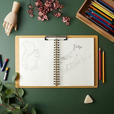 Extra Large Wooden Clipboard 11x17.3 - Wood Horizontal Lap Board with Clip  for Drawing Sketch, 3mm Thick - Yahoo Shopping