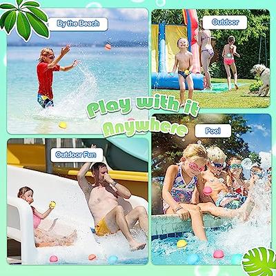  98K Reusable Water Bomb Balloons, Latex-Free Silicone Water  Splash Ball with Mesh Bag, Self-Sealing Water Bomb for Kids Adults Outdoor  Activities Water Games Toys Summer Fun Party Supplies (12Pcs) : Toys