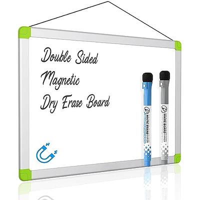 Office Supplies & Stationery,  Basics Magnetic Dry Erase Board  Aluminium Frame With Marker and Magnets