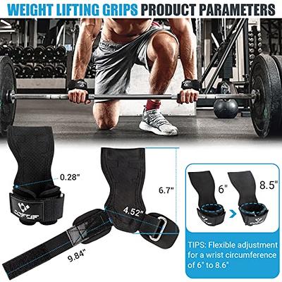 COFOF Weight Lifting Wrist Strap,Double Layer Leather