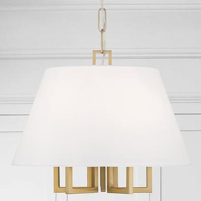 Libby Langdon for Crystorama Westwood 5 Light Vibrant Gold Mini