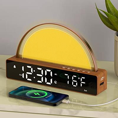 Wake Up Light Sunrise Alarm Clock for Kids, Heavy Sleepers