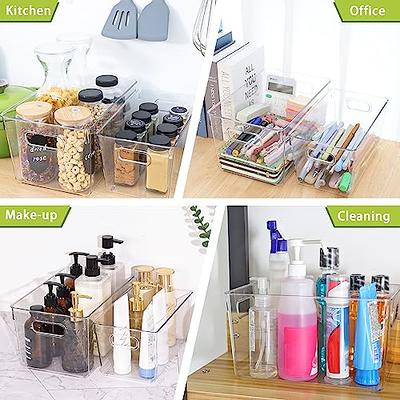 Refrigerator Organizer Bins Plastic Fridge Water Bottle Storage Dispenser,  Pop Soda Can And Drink Holder For Pantry Kitchen Cabinets And Freezer, Clea