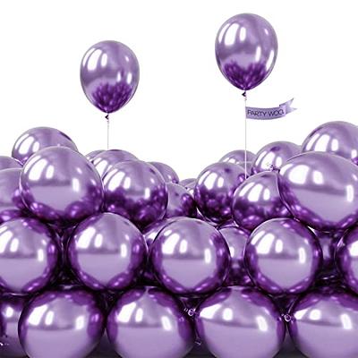 PartyWoo Gray Balloons, 50 pcs 12 inch Latex Balloons, Gary Balloons