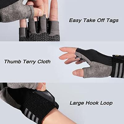 Glofit Workout Gloves with Wrist Wrap Support for Men & Women
