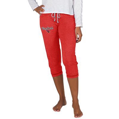 Women's Concepts Sport Red Louisville Cardinals Holiday Long Sleeve T-Shirt  and Pants Sleep Set