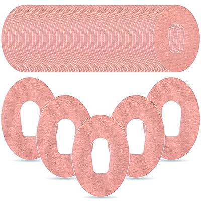 Nuanchu 50 Pieces Adhesive Patches Compatible with Omnipod Shower  Waterproof Pre-Cut Adhesive Patches with Strap Pre-Cut Sweatproof Tape  Continuous