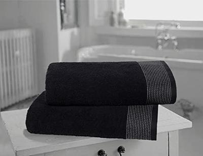 BELIZZI HOME Ultra Soft 2 Pack Oversized Bath Towel Set 28x55 inches, 100%  Cotton Large Bath Towels, Ultra Absorbant Compact Quickdry & Lightweight  Towel, Ideal for Gym Travel Camp Pool - Black - Yahoo Shopping