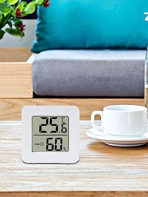 Digital Hygrometer Indoor Thermometer Room Thermometer and Humidity Gauge  with Temperature Monitor, Indoor Thermometer for Room Temperature, Humidity  Monitor Expression Indicator for Home - Yahoo Shopping