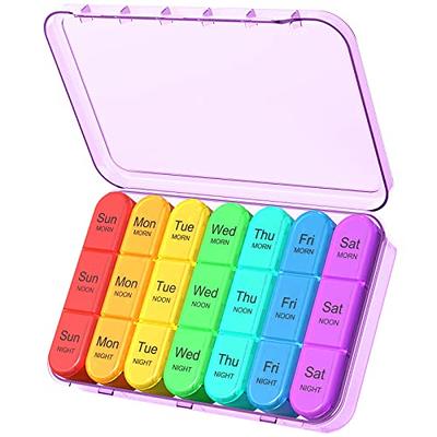 Daviky Monthly Pill Organizer 4 Times a Day, 30 Day Pill Organizer with  Daily Pill Box Organizer, One Month Medicine Pill Case, 31 Day Pill  Container