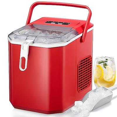  AGLUCKY Ice Makers Countertop with Self-Cleaning, 26.5