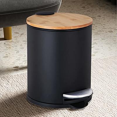 Toilet Desktop Trash Can Black Office Nordic Car Bathroom Trash Can Kitchen Trash  Bag Commodes Cubo De Basura House Accessories - AliExpress