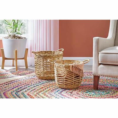 Round Storage Basket, Set of 2