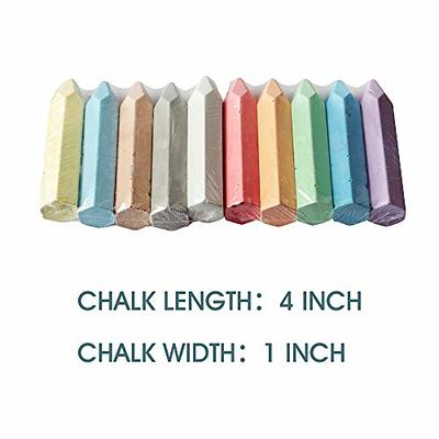 JOYIN 120 Pack Sidewalk Chalk for Kids Giant Box Non-toxic Jumbo Colored  Washable Sidewalk Chalk for Toddlers in 10 Colors (120 Pieces)