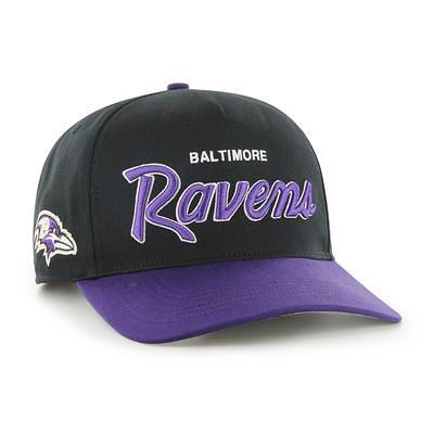 Men's '47 Gray/White Baltimore Ravens Hitch Contender Flex Hat