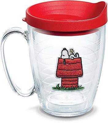 Snoopy and Woodstock Cup with Straw 16 oz. - Peanuts