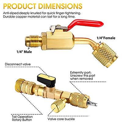 R410A Valve Core Remover Kits 7 Air Conditioning Refrigerant