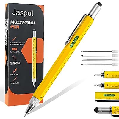 Jasput Stocking Stuffers for Men,9 In 1 Ballpoint Pen Multitool Pen with  Ruler Level,Personalized Pens Cool Gadget Birthday Gifts for Men,Christmas  Gifts for Dad,Kids,Teacher,Office,Work - Yahoo Shopping