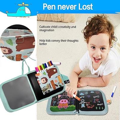 Ccinnoe Erasable Doodle Book for Kids-Toddlers Activity Toys Reusable  Drawing Pads with 12 Watercolor Pens, Preschool Travel Art Toy, Road Trip  Car Game Writing Painting Set - Yahoo Shopping