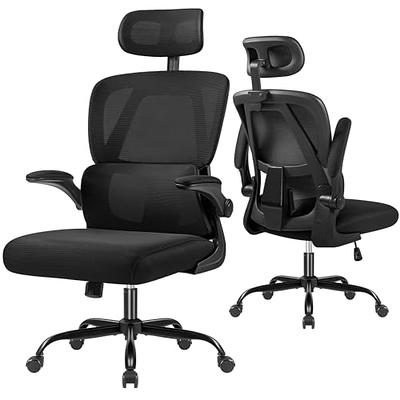 Smile Mart High-Back Ergonomic Mesh Office Chair with Adjustable Headr