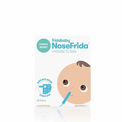 Baby Nasal Aspirator NoseFrida the Snotsucker with 20 Extra