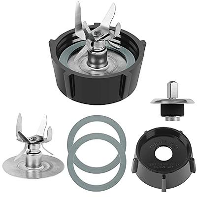 14 Pieces Blender Replacement Parts Extractor Blade and Cups for Nutribullet 600W & 900W Series, Including Gasket Shock Pad and Gear (1 Blade + 3