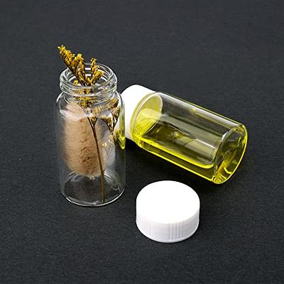 JIUWU Clear Glass Bottles Vial Liquid Sampling Sample Glass