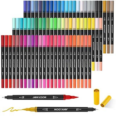 Ohuhu Markers For Adult Coloring Books 60 Colors & 12 Glitter